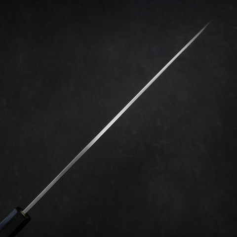 Yanagiba Silver Steel #3 Kasumi Dark Blue Urushi Handle 260mm