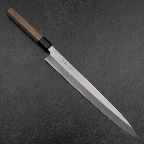 Yanagiba Silver Steel #3 Kasumi Walnut Handle 300mm