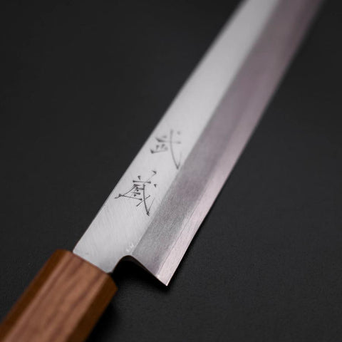 Yanagiba Silver Steel #3 Kasumi Yaki Urushi Handle 205mm