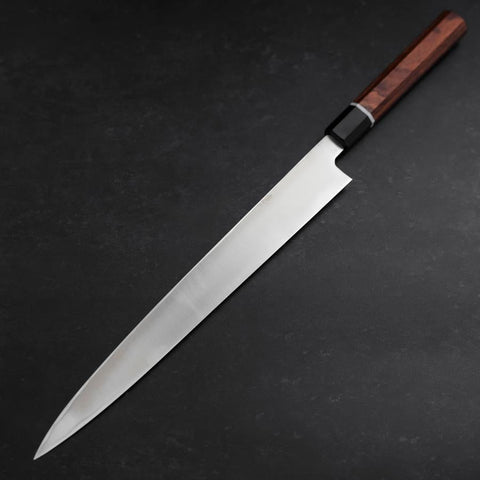 Yanagiba VG-10 Damascus Cherry Handle 300mm with Sheath