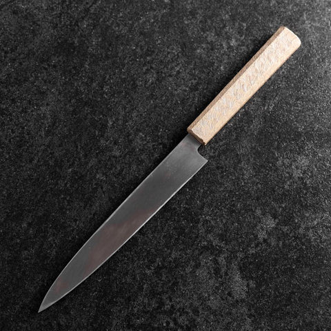Yanagiba VG-10 Damascus White Urushi Handle 210mm