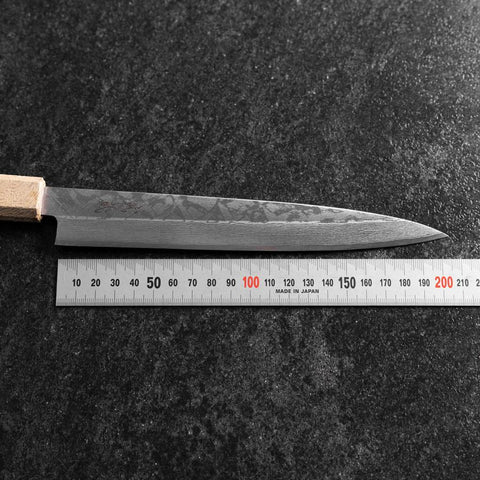 Yanagiba VG-10 Damascus White Urushi Handle 210mm