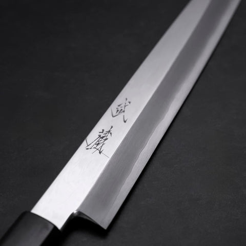 Yanagiba VG-10 Mirror Kasumi Shitan Ebony Handle 270mm