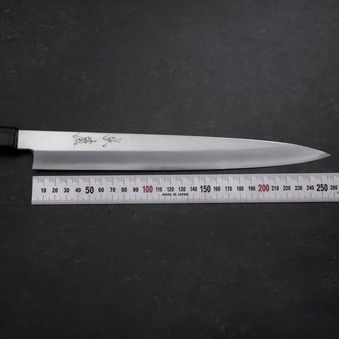Yanagiba VG-10 Mirror Kasumi Shitan Ebony Handle 270mm