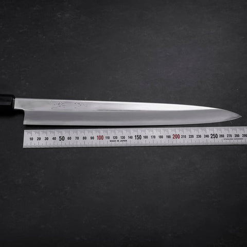 Yanagiba VG-10 Mirror Kasumi Shitan Ebony Handle 300mm