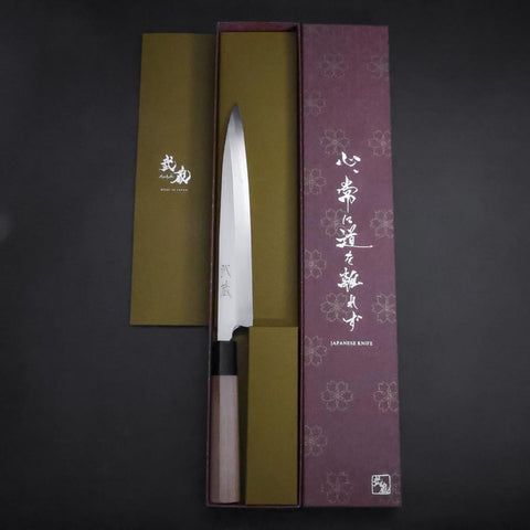 Yanagiba White Steel #2 Kasumi Cherry Handle 200mm