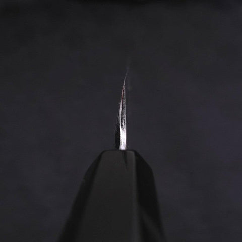 Yanagiba White Steel #2 Kasumi Chokin Sakura-Fuji Buffalo Ebony Handle 270mm